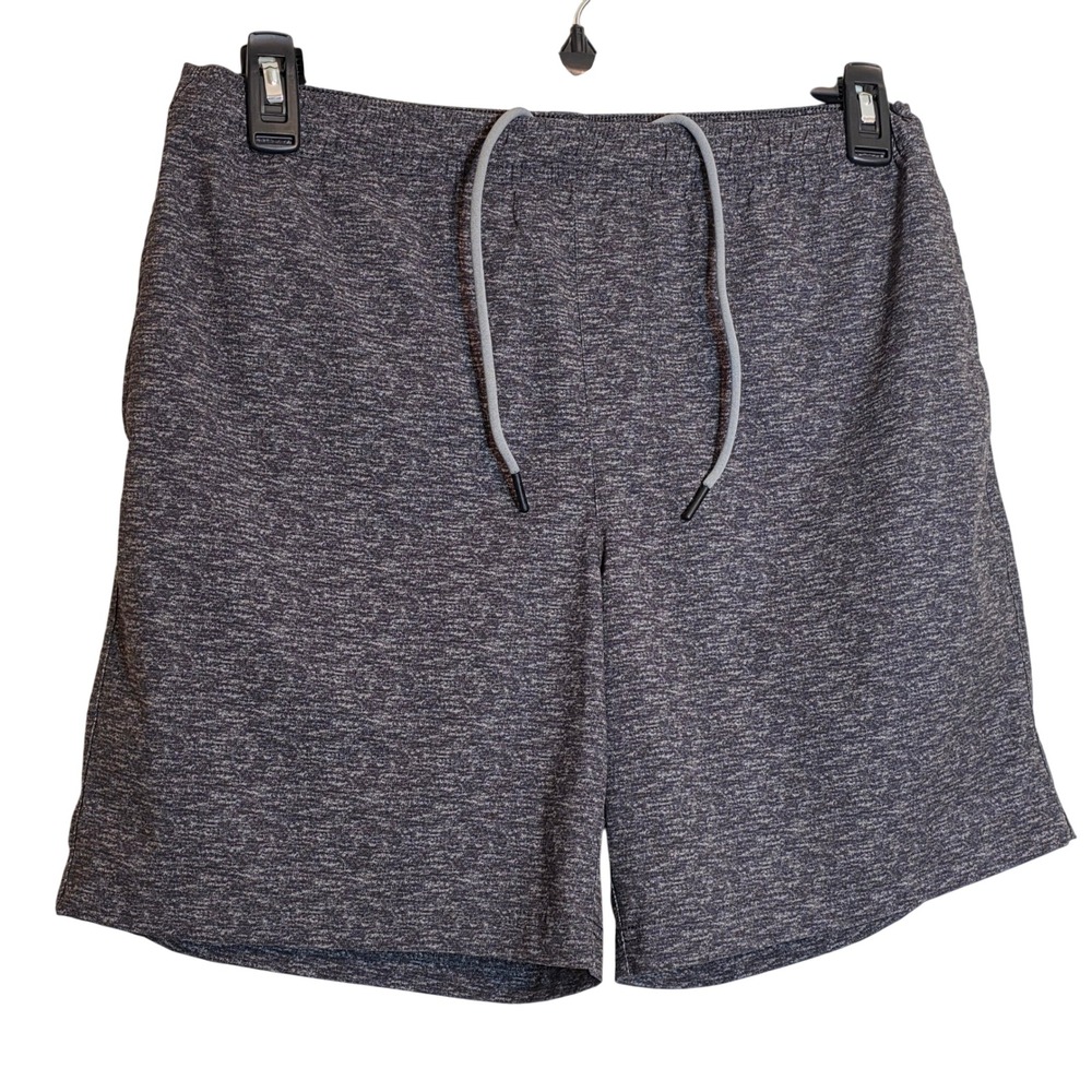 Chubbies Men's Athletic‎ Training Shorts Gray Heathered Drawstring Size L